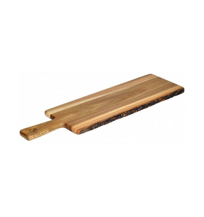 Bandeja Presentación con Asa Madera 508x153x15mm (1 Ud)