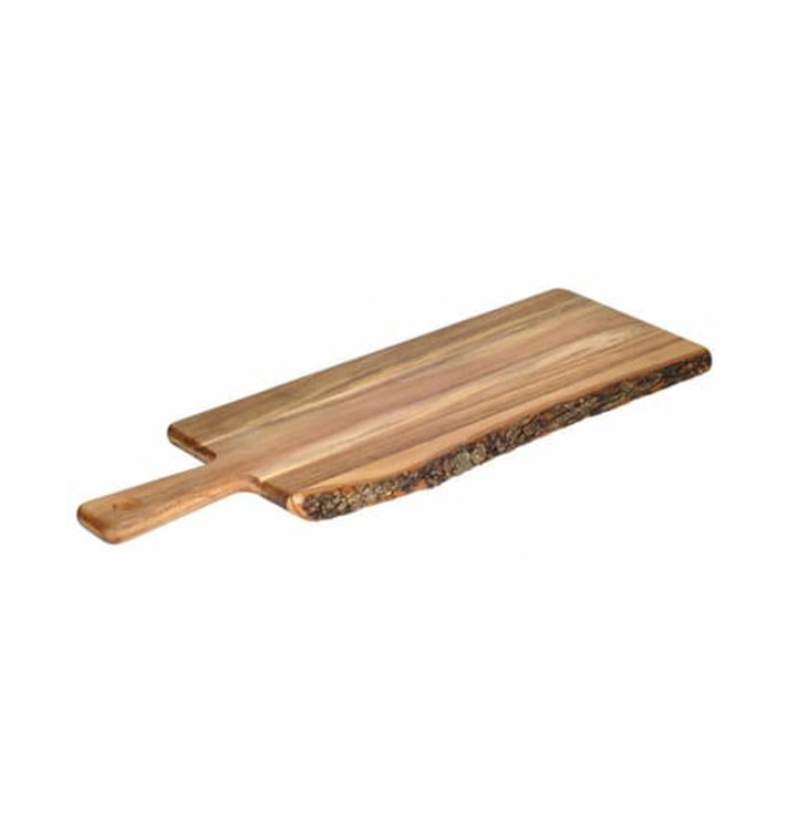 Bandeja Presentación con Asa Madera 533x176x15mm (8 Uds)
