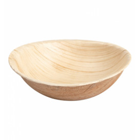 Mini Bol de Hoja de Palma Ø9,6x2,5cm (200 Uds)