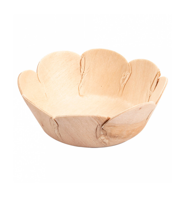 Mini Bol de Madera Ø8,5 cm (200 Uds) Mini Bol de Madera Ø8,5 cm (200 Uds)