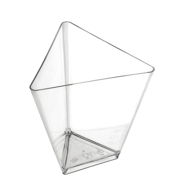 Bol de Degustacion Triangle Transp. 70 ml (500 Uds)