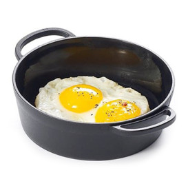 Paellita Negra para Degustación PP 90mm (6 Uds)