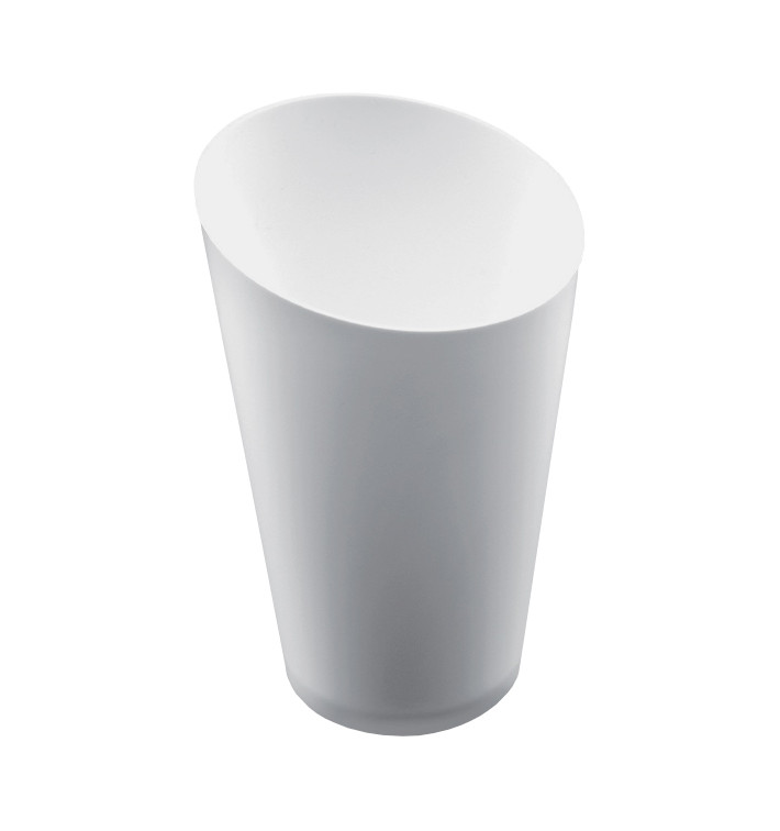 Vaso de Degustacion Conico Alto Blanco 70 ml (25 Uds)