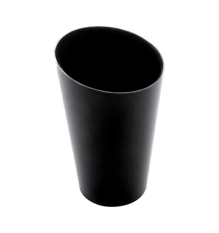 Vaso de Degustacion Conico Alto Negro 70 ml (25 Uds)
