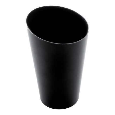 Vaso Degustación Reutilizable "Cónico Alto" Negro 70ml (500 Uds)
