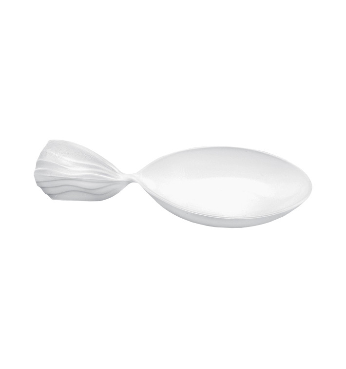 Cuchara Degustacion Fish Blanco 120 mm (30 Uds)