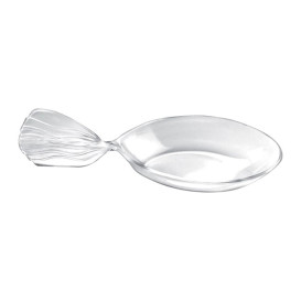 Cuchara Degustacion Fish Transparente 120mm (30 Uds)