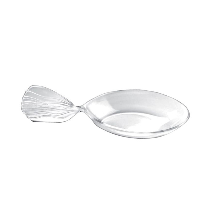 Cuchara Degustacion Fish Transparente 120mm (30 Uds)