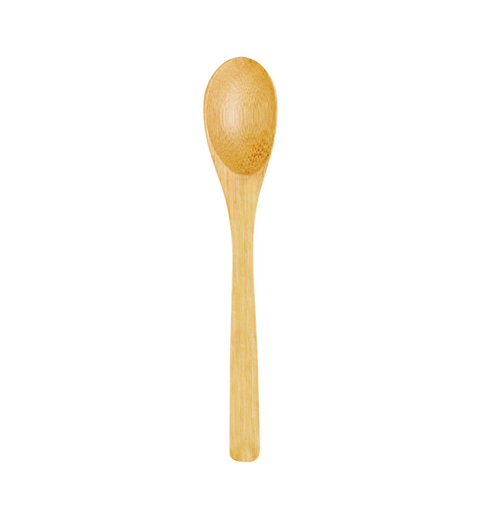 Cuchara de Bambu 16cm (50 Uds)