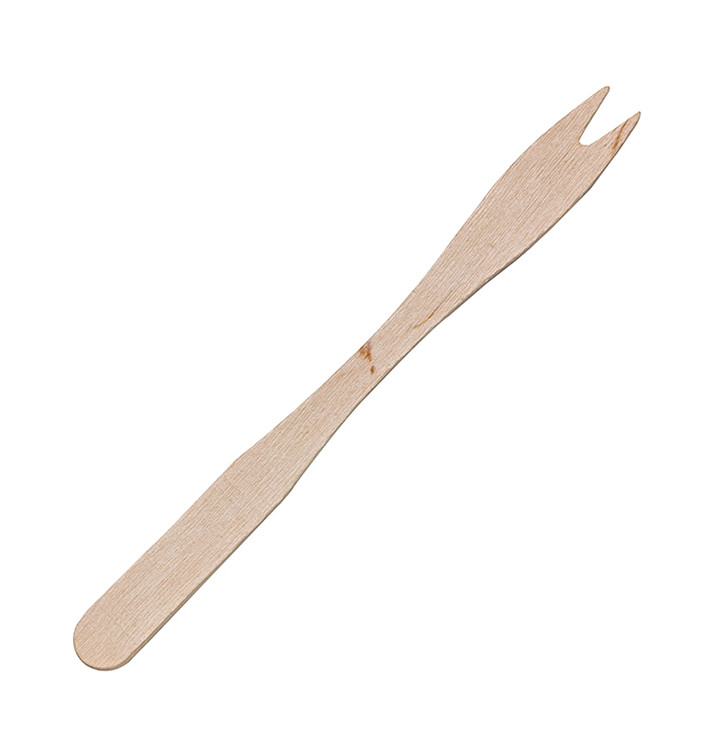Pincho de Madera Patatas Fritas 140mm (500 Uds)