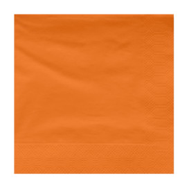 Servilleta Papel Cenefa 20x20cm 2C Terracota (100 Uds)