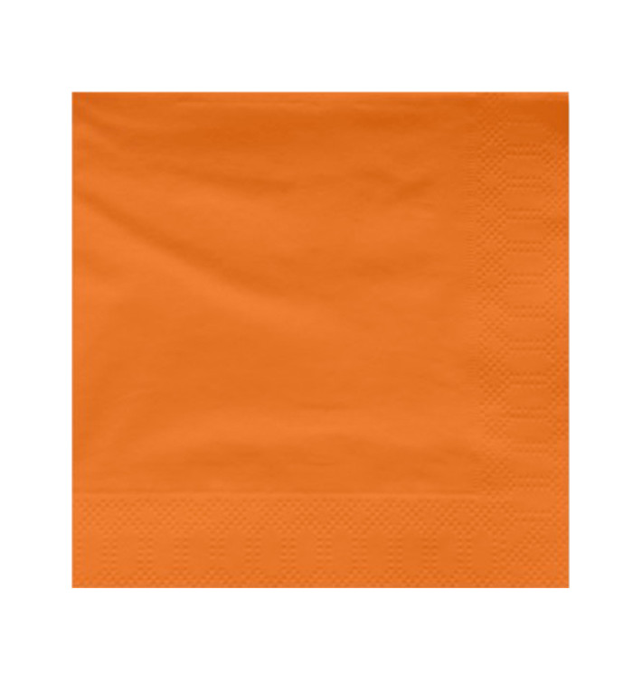 Servilleta Papel Cenefa 20x20cm 2C Terracota (6000 Uds)