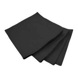 Servilleta de Papel Micropunto 20x20cm 2C Negra (2.400 Uds)