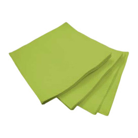Servilleta de Papel Micropunto 20x20cm 2C Pistacho (100 Uds)