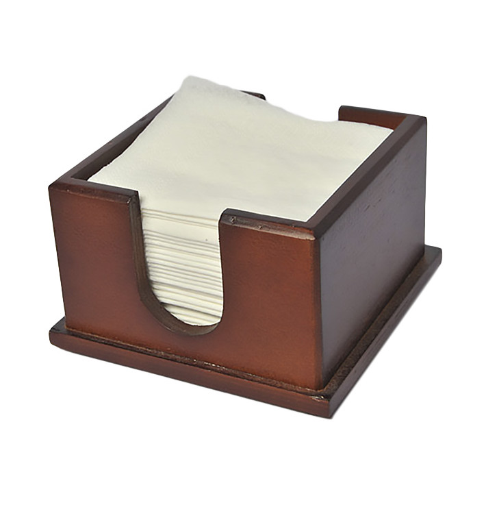 Servilletero para Cocktail de Madera (1 Ud)