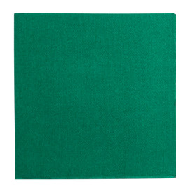 Servilleta Papel Punta Punta 25x25cm Verde (1400 Uds)