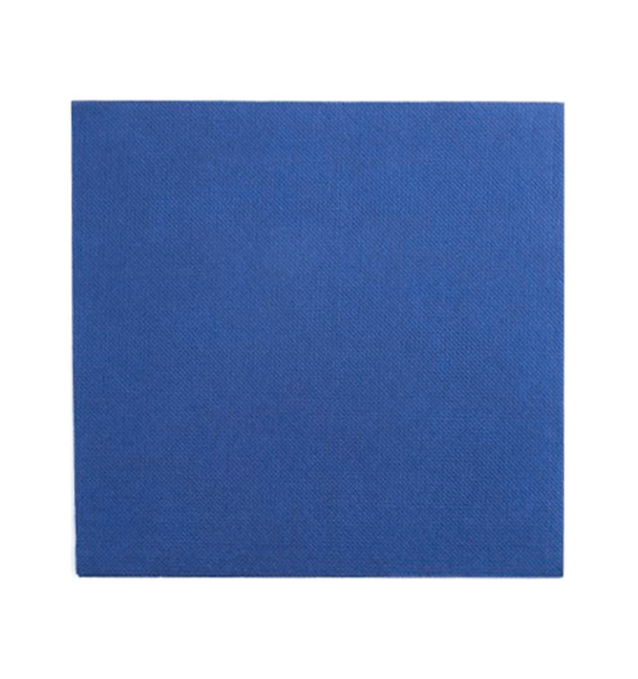 Servilleta Papel Punta Punta 25x25cm 2C Azul (50 Uds)
