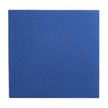 Servilleta Papel Punta Punta 25x25cm 2C Azul (50 Uds)