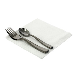 Servilleta de Papel 30x30cm  Blanca 1 Capa (100 Uds)