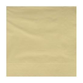 Servilleta de Papel Cenefa 30x30cm Crema 2 Capas (4500 Uds)