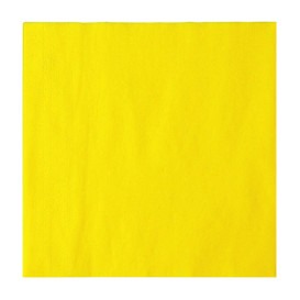 Servilleta Papel Amarillo 2C Punta-Punta 33x33cm (1350 Uds)