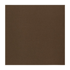 Servilleta Papel Marrón 2C Punta-Punta 33x33cm (50 Uds)