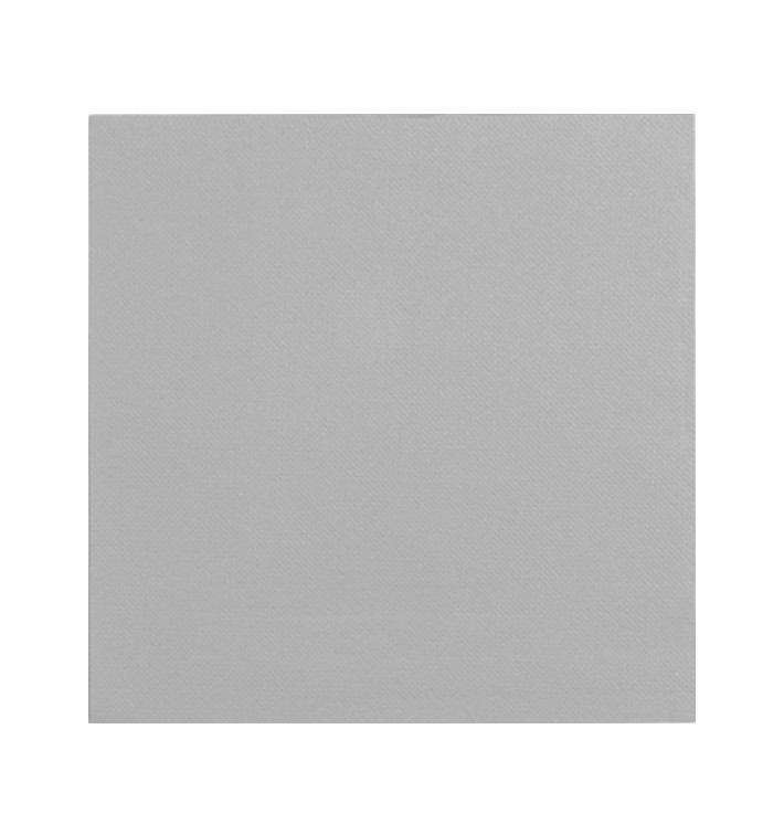 Servilleta Papel Gris 2C Punta-Punta 33x33cm (1350 Uds)
