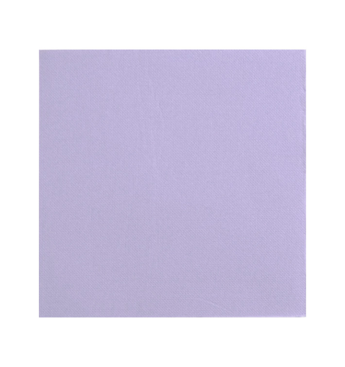 Servilleta Papel Lila 2C Punta-Punta 33x33cm (50 Uds)