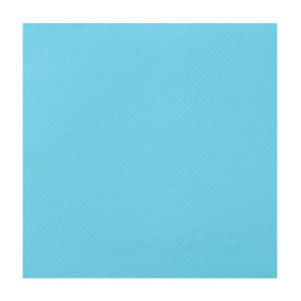 Servilleta Papel Turquesa 2C Punta-Punta 33x33cm (50 Uds)