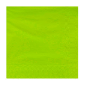 Servilleta Papel Cenefa Pistacho 40x40cm (50 Uds)