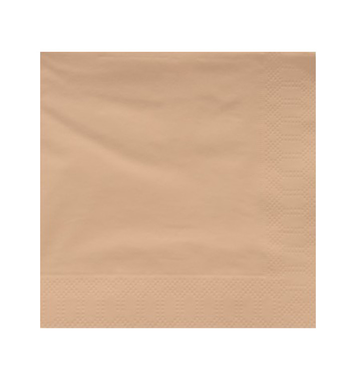 Servilleta Papel Cenefa Crema 40x40cm (50 Uds)