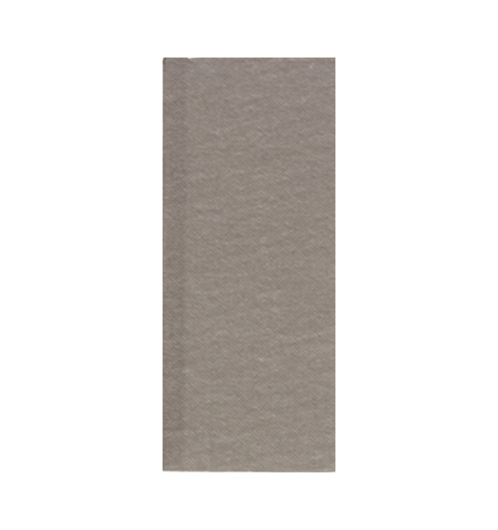 Servilleta Papel 1/8 33x40cm "Old" Gris Punta-Punta (2000 Uds)