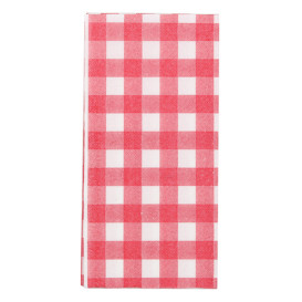 Servilleta Papel 1/8 40x40cm "Vichy" Punta-Punta (30 Uds)