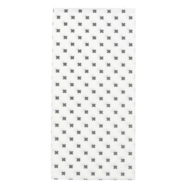 Servilleta Papel 1/8 40x40cm "Cruces" Punta-Punta (30 Uds)