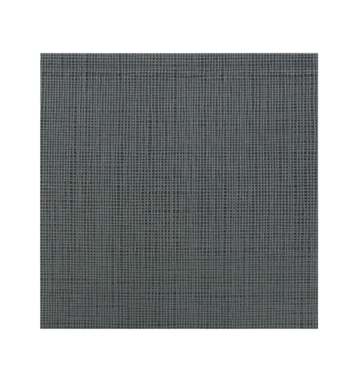 Servilleta Papel 40x40cm "Entre Lineas" Negro Punta-Punta (1000 Uds)