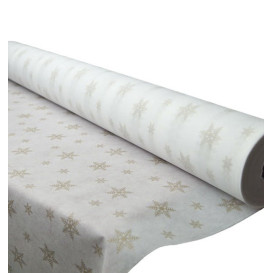 Mantel Rollo Novotex Blanco "Estrellas" 1,2x50m P40cm (1 Ud)