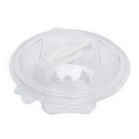 Bol Redondo Bisagra APET con Cuchara 250ml Ø120mm (60 Uds)
