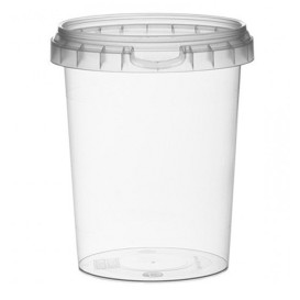 Envase de Plastico con Tapa Inviolable 520 ml Ø9,5 (19 Uds)