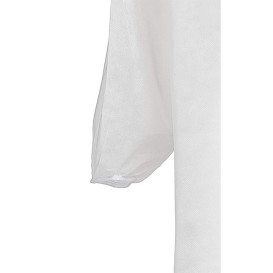 Bata Industrial TST PP Con Velcro Sin Bolsillo Blanco 3XL 35gr (1 Ud)