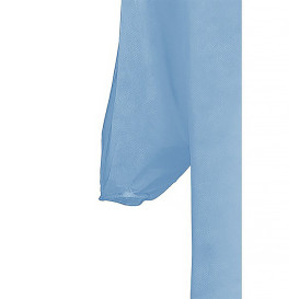 Bata Industrial TST PP Con Velcro Sin Bolsillo Azul XL 35gr (100 Uds)