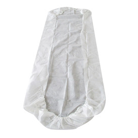Sábana Ajustable TST de PP SMS 95x220cm (100 Uds)