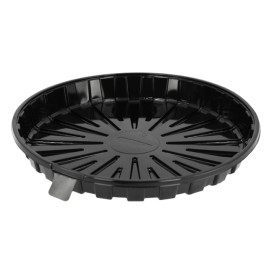 Envase para Tarta APET Negro Ø24cm (160 Uds)