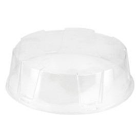 Tapa para Envase Tarta APET Transparente Ø25,5x6cm (160 Uds)