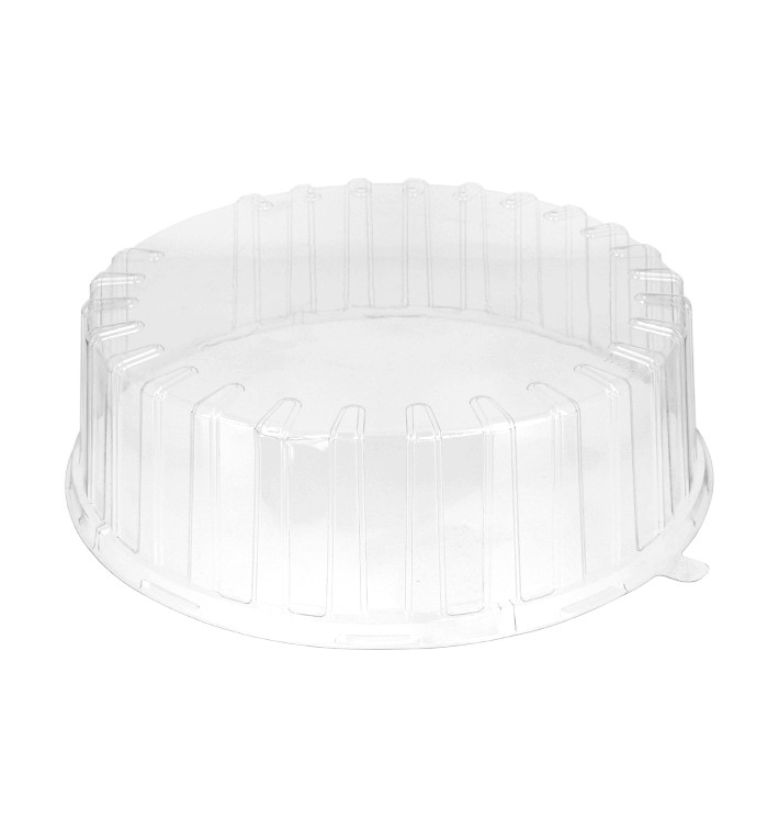 Tapa para Envase Tarta APET Transparente Ø31x10cm (90 Uds)