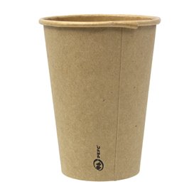 Vaso Cartón 7 Oz/220ml Kraft-Kraft Ø7cm (1.000 Uds)