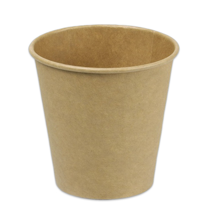 Vaso Cartón 3 Oz/100ml Kraft-Kraft Ø5,8cm (1.500 Uds)