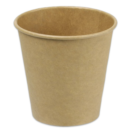 Vaso Cartón 3 Oz/100ml Kraft-Kraft Ø5,8cm (1.500 Uds)