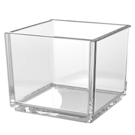 Bol Degustación Durable SAN “Cube” Transparente 65ml (72 Uds) 