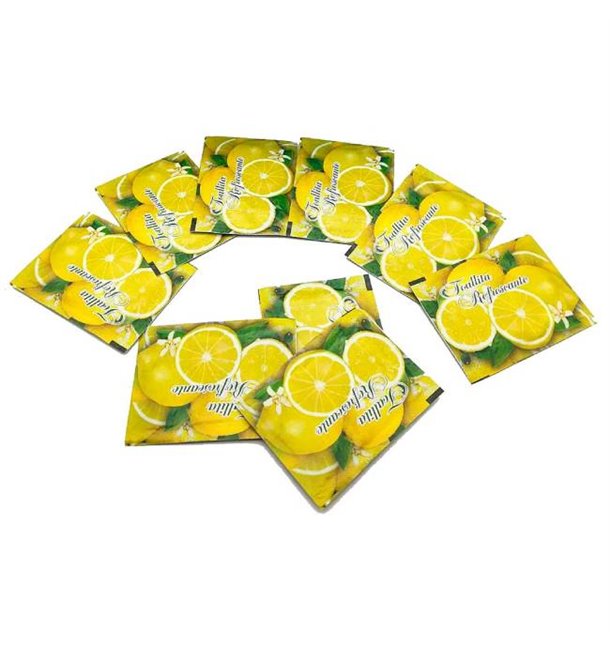 Toallitas Refrescantes Limón motivo "Limones" (2500 Uds)