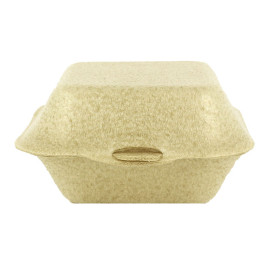 Envase Hamburguesa XPP Beige 13,5x13,5x7cm (500 Uds)